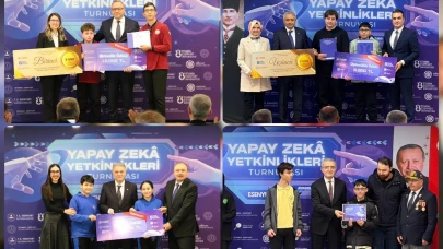 Yapay Zeka Yetkinlikleri Turnuvası'nın ödül töreni yapıldı