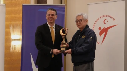 Dünya Taekwondo Federasyonu Başkanı Chungwon Choue İstanbul’da