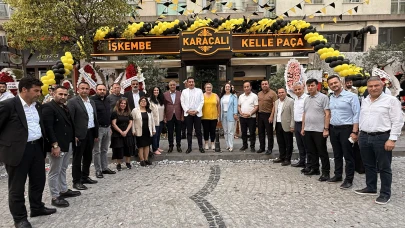 Açılış değil miting: Karacalı Restoran’ın açılışında izdiham yaşandı