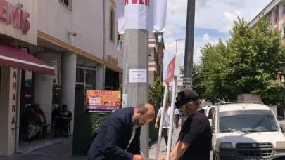 Kemal Aygün baz istasyonunun kaldırılması için imza kampanyası başlattı