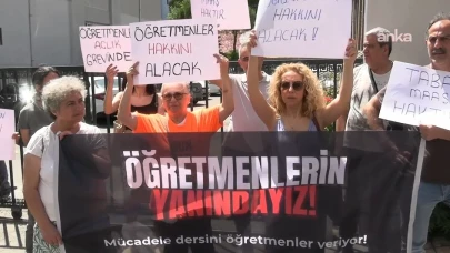 Öğretmenlerin yanındayız