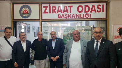 İYİ Parti'den Büyükçekmece Ziraat Odası’na ziyaret: Bölge tarımı ve çiftçilerin sorunları ele alındı