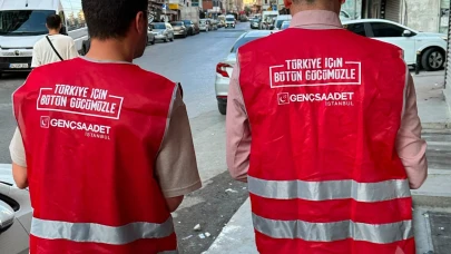 Esenyurt'ta esnafa anlamlı sabah sürprizi: "Siftah Bizden, Bereketi Allah'tan"