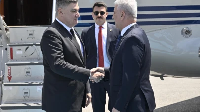 Hırvatistan Cumhurbaşkanı Milanovic, Ankara'da