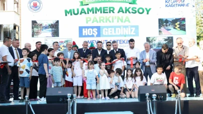 Kağıthane park açılışı yaptı
