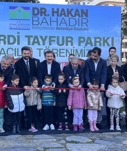 Ferdi Tayfur Parkı açıldı