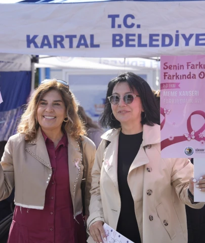 Kartal'da balonlar umut için yükseldi