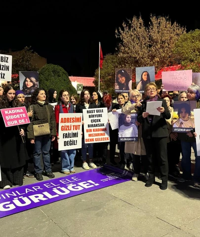 "Susturulmak istemiyoruz!"