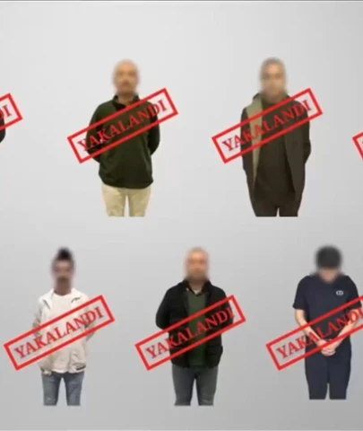 Kırmızı bültenle aranan 9 suçlu Türkiye'ye getirildi