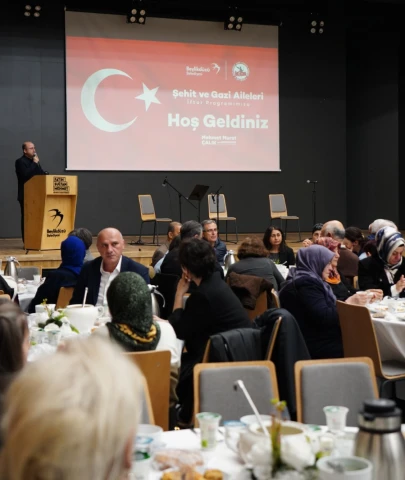 Şehit Aileleri Beylikdüzü'nde iftarda bir araya geldi