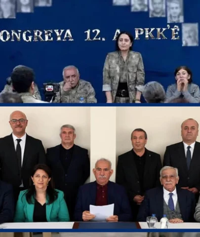 Terör örgütü Pkk, silahları bıraktığını açıkladı.