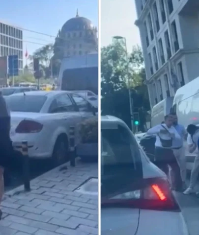 Beyoğlu'nda kadın yolcuya sigara uyarısı yapan taksiciye saldırı