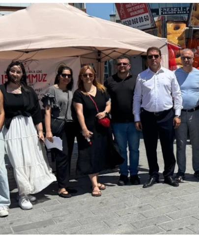 Samyeli Engelsiz Yaşam ve Eğitim Vakfı şehitlerimiz için lokma dağıttı