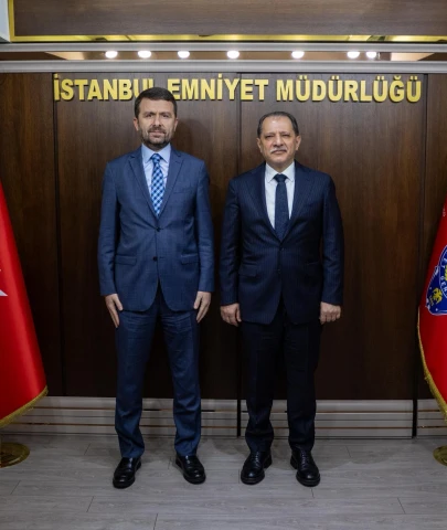 BİK Genel Müdrü Abdulkadir Çay, İstanbul Emniyet Müdürü  Selami Yıldız’ı ziyaret etti