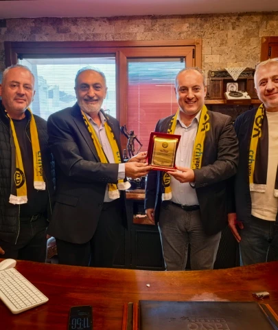 Avcılar Spor, Rasyo Catering'e Teşekkür Plaketi Takdim Etti
