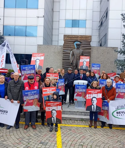 Çalık'a özgürlük çağrısı; Beylikdüzü'nün iradesi serbest bırakılsın!