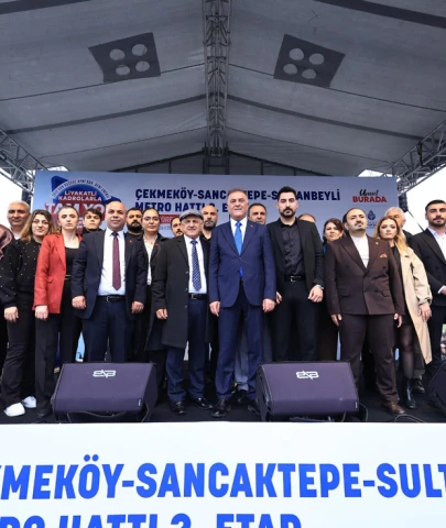 ÇEKMEKÖY-SANCAKTEPE-SULTANBEYLİ METRO HATTI 2. ETAP TÖRENLE AÇILDI