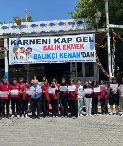 Karnesini alan BALIKÇI KENAN’a koştu