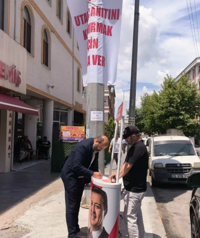 Kemal Aygün baz istasyonunun kaldırılması için imza kampanyası başlattı