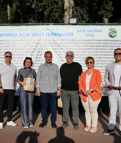 Büyükçekmece tenise bekliyor