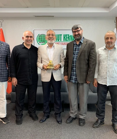 Kader Mahkumları Derneği'nden Umut Kervanı Vakfı'na ziyaret