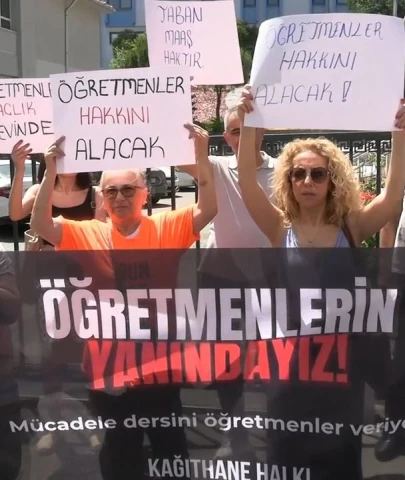 Öğretmenlerin yanındayız