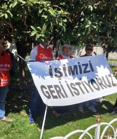 Ağaç AŞ işçileri işini istiyor