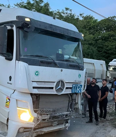 Çatalca'nın kabusu; Maden kamyonları vatandaşı bezdirdi!