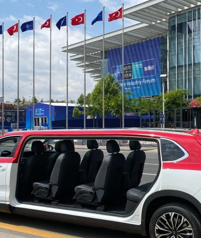 NATO'ya özel TOGG araçlar