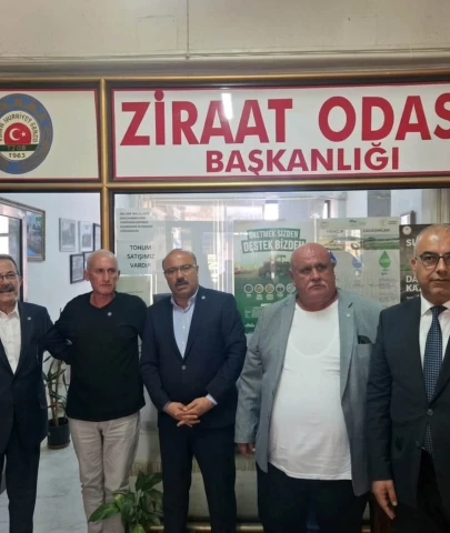İYİ Parti'den Büyükçekmece Ziraat Odası’na ziyaret: Bölge tarımı ve çiftçilerin sorunları ele alındı