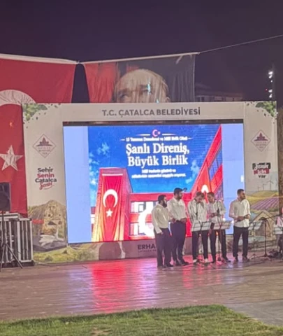 Çatalca Kaymakamlığı'na 15 Temmuz tepkisi: Erdoğan posteri niye yok?