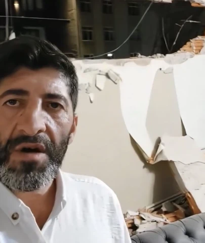 Allah'a emanet bina yıkımı!