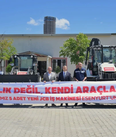 Esenyurt'a 5 yeni araç