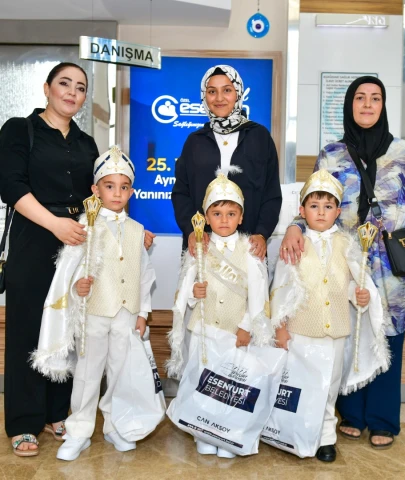 Sünnet kıyafetleri belediyeden