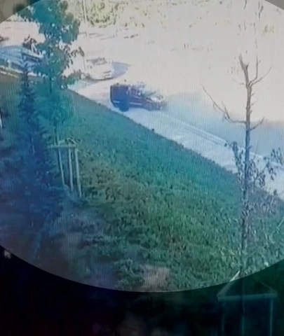 Beykoz'da TFF personelinin hayatını kaybettiği kazanın görüntüleri ortaya çıktı; defalarca takla attı