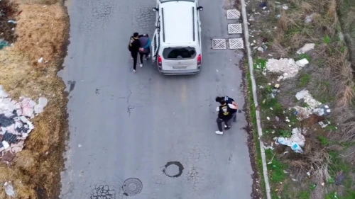 Esenyurt'ta torbacılara suçüstü