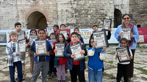 İstanbul'da çocuklar tarihe yolculuk etti
