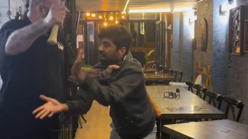 Ünlü oyuncu çalışanını beyzbol sopasıyla darp etti!