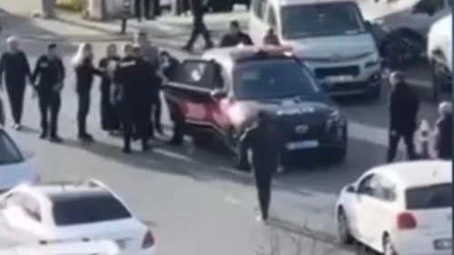 Büyükçekmece Adliyesi önünde aile faciası!