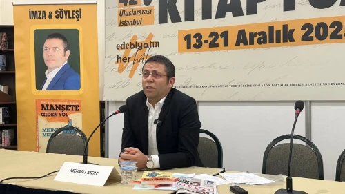 Gazeteci-Yazar Mehmet Mert TÜYAP'ta okuyucularıyla buluştu
