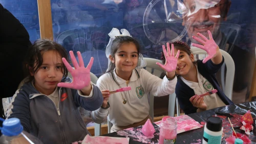 Eyüp'te hem eğleniyor hem öğreniyolar