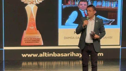 Mehmet Mert'e  ‘Altın Başarı Ödülü’