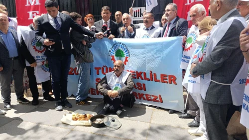 Tencerede taş kanıyor!