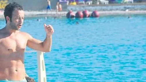 Rıza Kocaoğlu, Bodrum'da şovuyla dikkat çekti