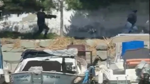 Küçükçekmece'de balıkçı barınağındaki silahlı çatışma