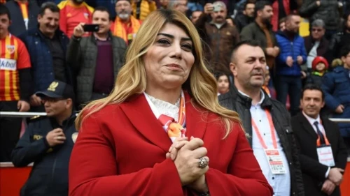 Süper Lig’in ilk kadın başkanına haciz şoku