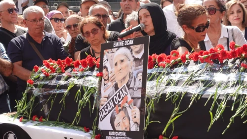 Emine Ocak için son görev