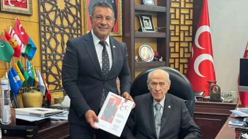 Gökhan Türkeş Öngel’den MHP Lideri Bahçeli’ye Ziyaret