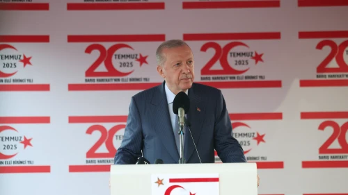 Erdoğan: "KKTC, Ada'da hakimiyetimizi temsil ediyor"
