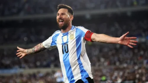 Lionel Messi'nin en sevdiği golü sanat eserine dönüştü